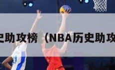 nba历史助攻榜（NBA历史助攻榜排名）