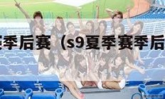 s9夏季赛季后赛（s9夏季赛季后赛第三局ig lng）