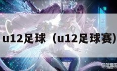 u12足球（u12足球赛）