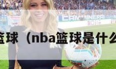 NBA篮球（nba篮球是什么牌子）